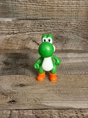 Green Yoshi Figure Super Mario Nintendo Jakks Pacific 2015 4”